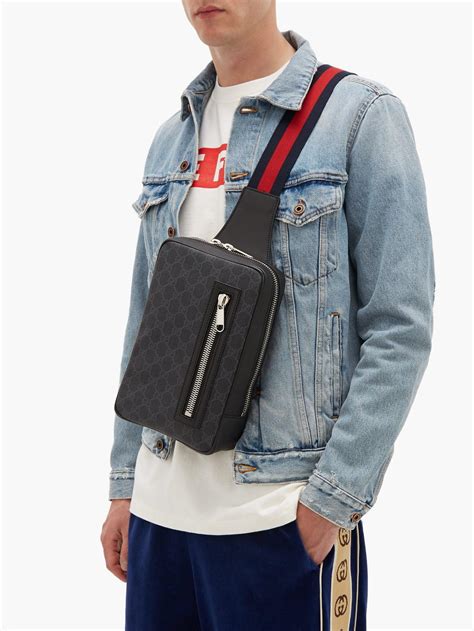 waist bag gucci men|gucci men's bags shop online.